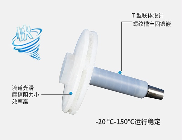 T形叶轮不易变形